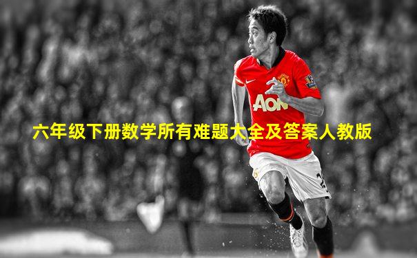 六年级下册数学所有难题大全及答案人教版